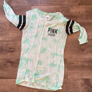 Pink long sleeve tee